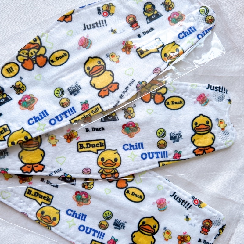 Khẩu trang KF94 - Khẩu trang y tế in hình vịt B.duck - B Duck siêu đáng yêu