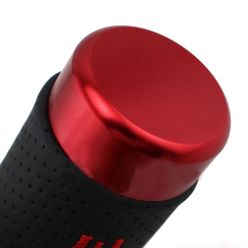 13cm cô dâu nhôm + da cần số núm chuyển số đầu cần gạt cho xe phổ thông phong cách jdm