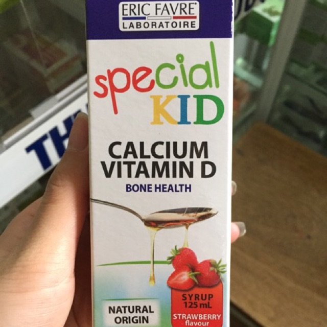 Special kid calcium vitamin D bổ sung Calci cho trẻ, giúp xương chắc khỏe