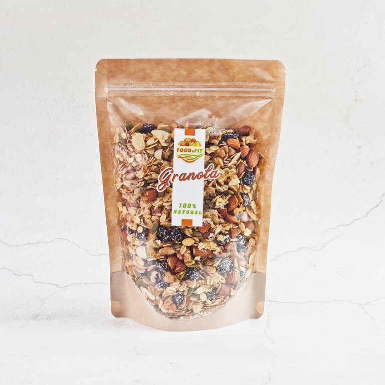 Granola ngũ cốc ăn kiêng giảm cân vị dừa by Food&Fit - hạt dinh dưỡng không đường | BigBuy360 - bigbuy360.vn