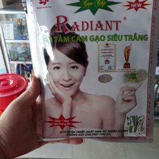 Combo 10 Kem tắm trắng cao cấp Radiant Cám gạo