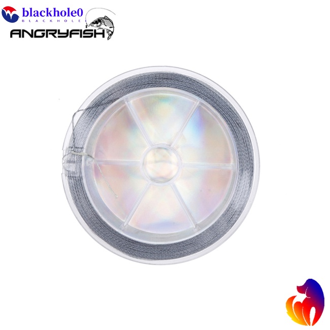 Dây câu cá ANGRYFISH kiểu 4 dây bện dài 100m/109yds độ bền kéo 10LB-80LB