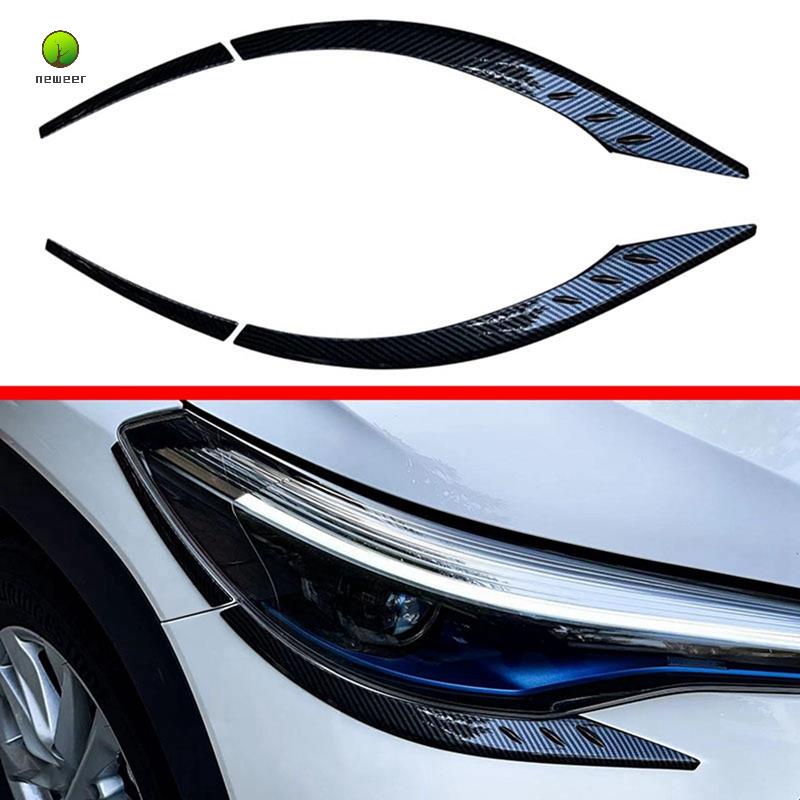 Miếng Dán Trang Trí Đèn Pha Trước Cho Xe Hơi Toyota Corolla Cross 2020 2021 2022