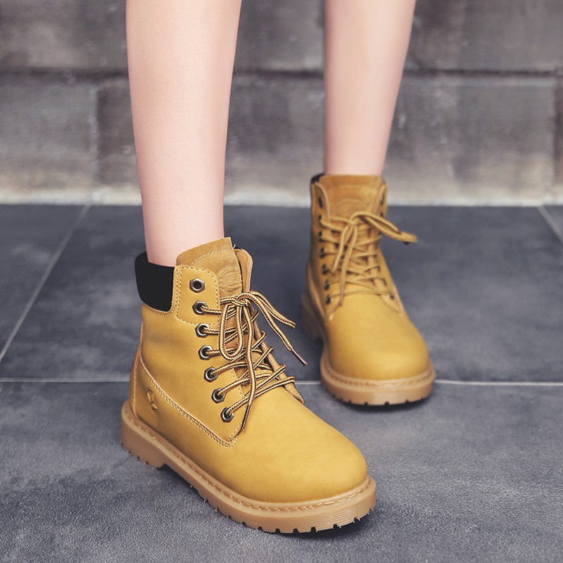 Giày Boots Martin Cổ Cao Thời Trang Thu Đông Cho Nữ | BigBuy360 - bigbuy360.vn