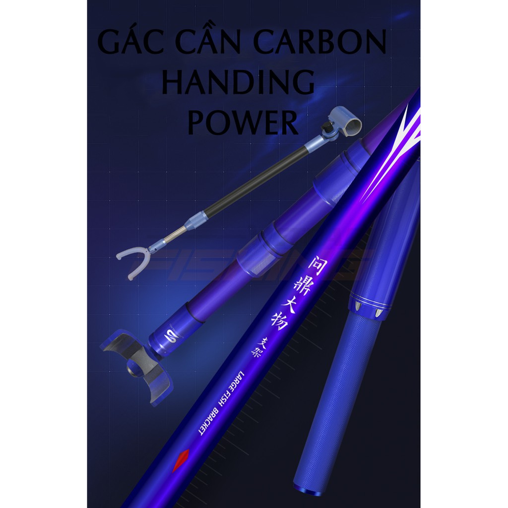 Gác cần carbon cao cấp Handing Power - Hàng chính hãng