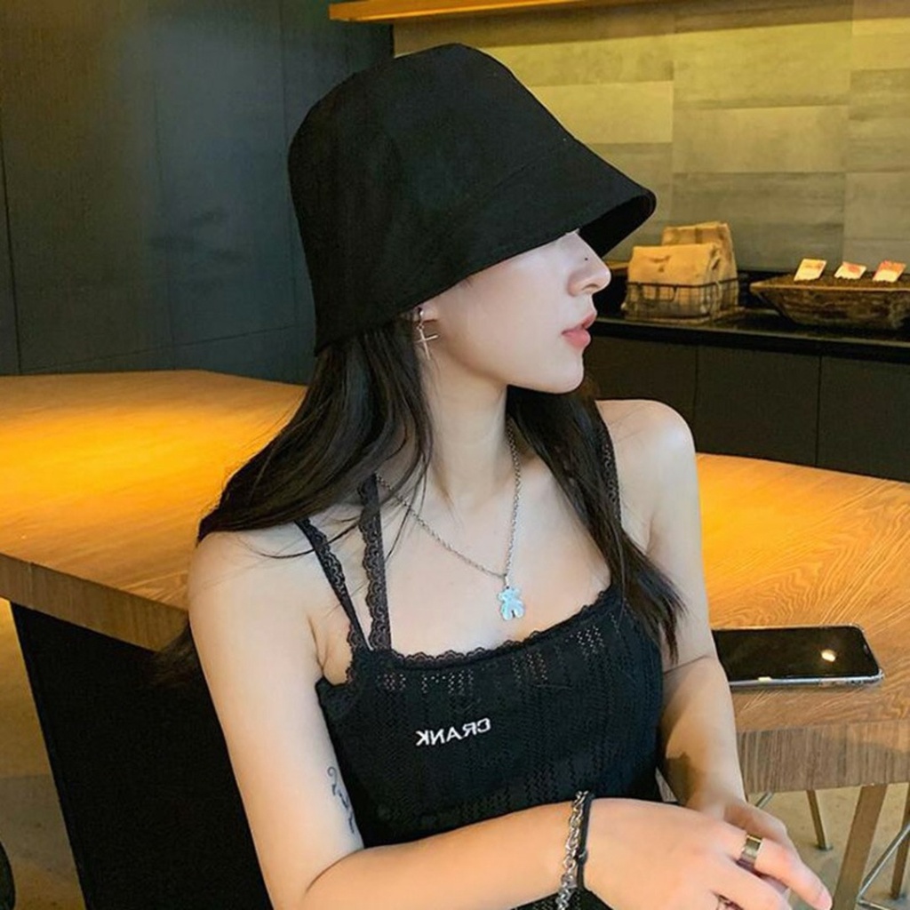 [ QUÀ CỘT TÓC] Mũ Bucket nữ YOLA shop Handmade, Nón Tai Bèo Nữ Thời Trang Vành Nhỏ Hàn Quốc che nắng MUBU.001