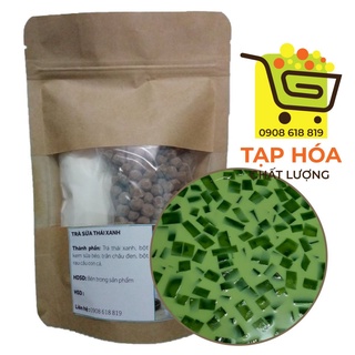 SET NGUYÊN LIỆU TRÀ SỮA THÁI XANH - nấu 10 ly
