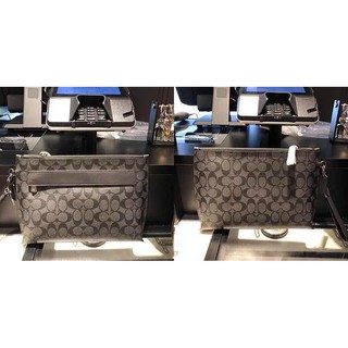 Ví Clutch nam màu đen Coach