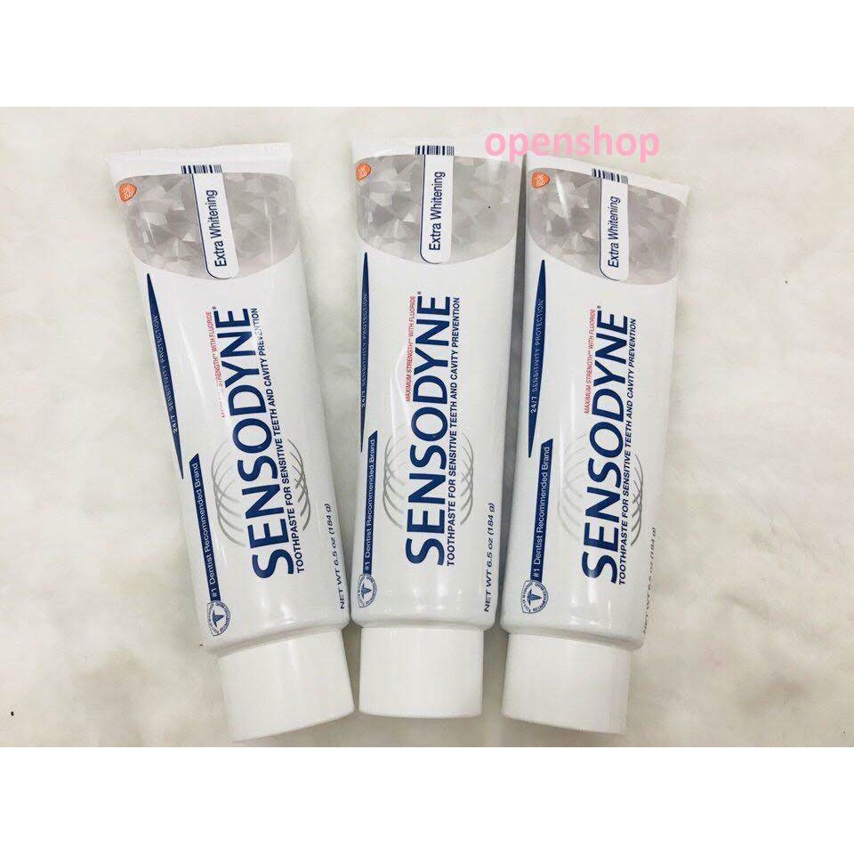 Kem Đánh Răng Trắng Răng Sensodyne Extra Whitening 736g