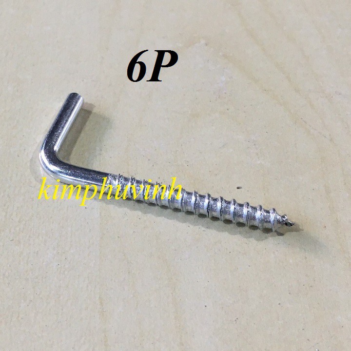 Bộ 10 cái - 6 cm chiếc vít chữ L - Móc màng