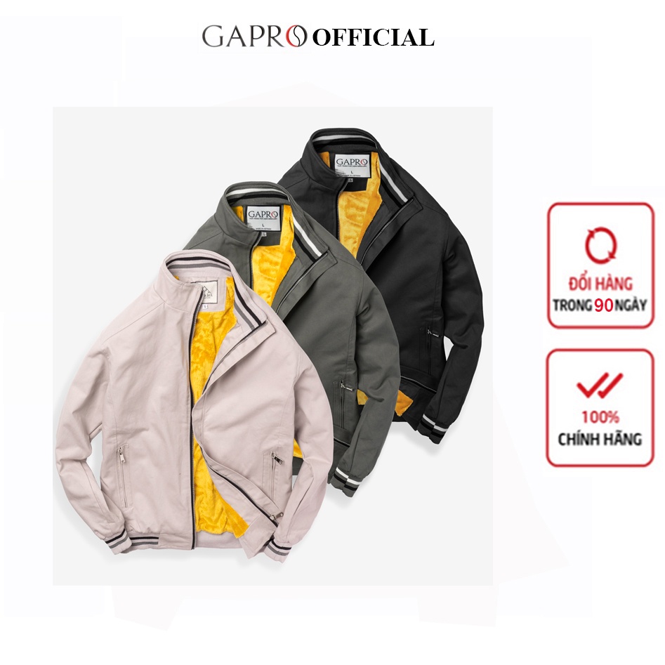 Áo khoác KAKI nam lót lông thời trang cao cấp GAPRO FASHION AKK101