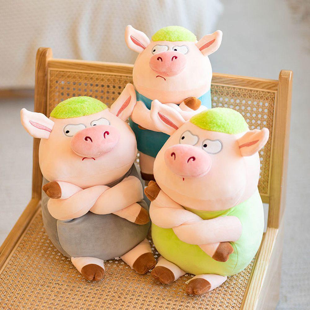 LANFY Chú Heo Giận Dữ Nhồi Bông Mềm Mại Đáng Yêu Cho Bé