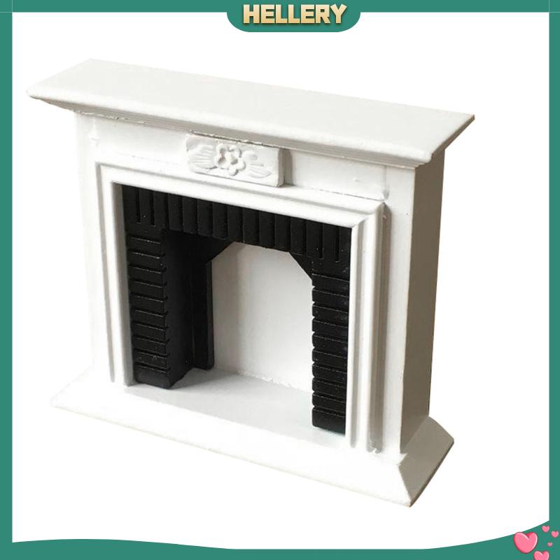 Mô Hình Bàn Bếp Lửa Bằng Gỗ Tỉ Lệ 1 / 12 Trang Trí Nhà Búp Bê