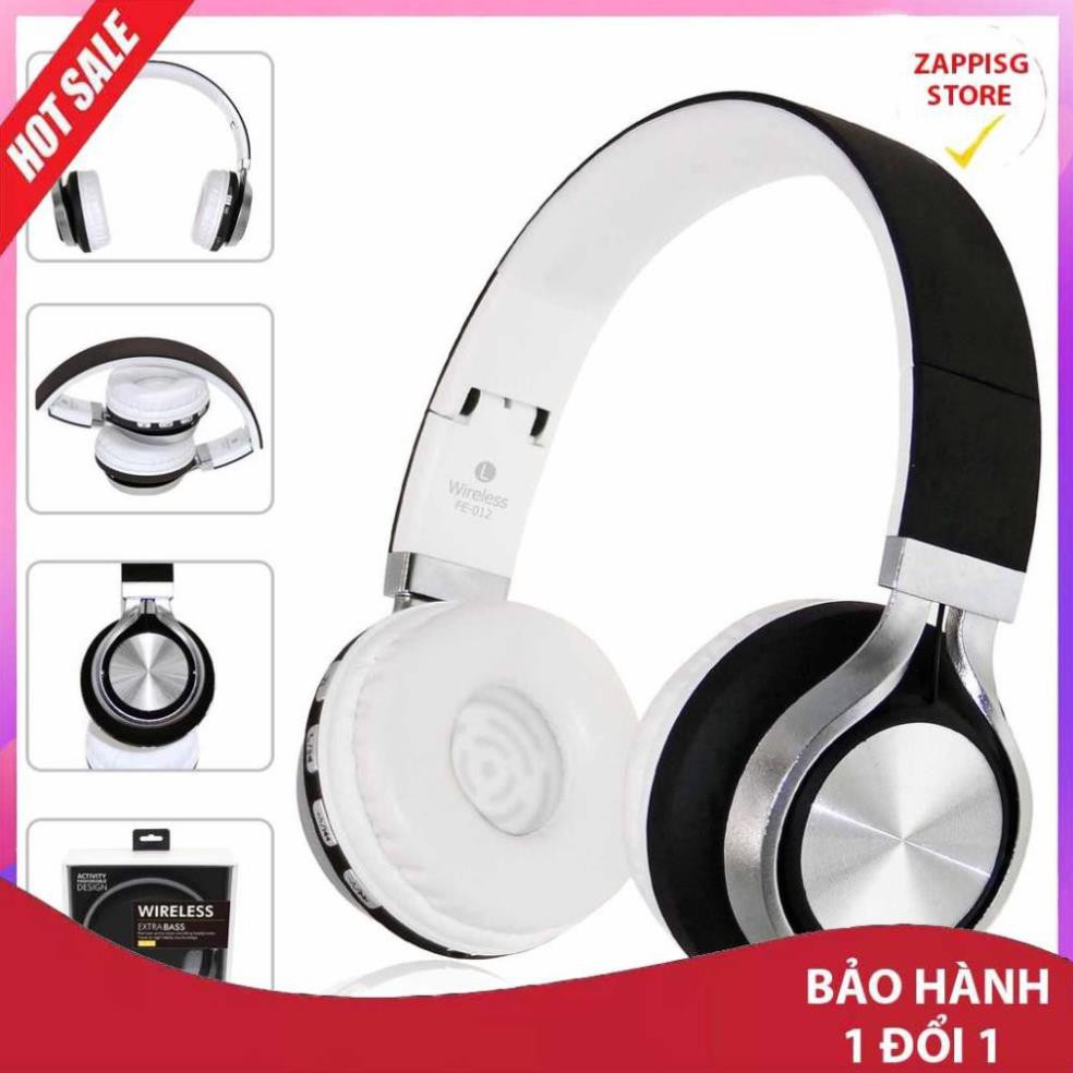 Sale tai nghe bluetooth,Tai nghe Bluetooth chụp tai FE012 (hộp to)  - Bảo hành 1 đổi 1