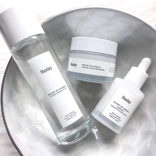 Sét dưỡng trắng da căng bóng Huxley đủ bill