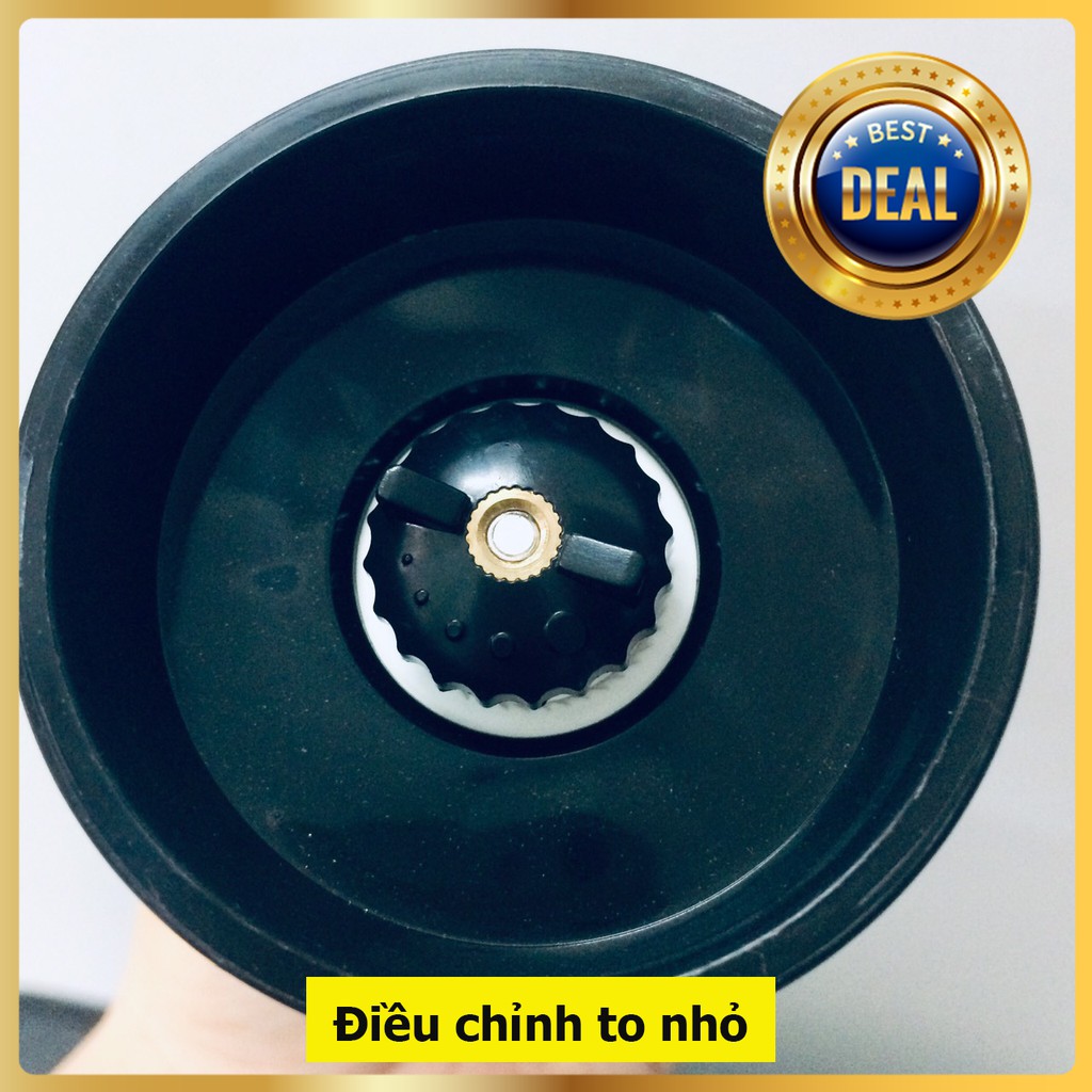 Lọ xay tiêu đa năng [lọ có sẵn tiêu] inox 304 cao cấp, sang trọng