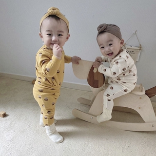 Set Đồ Mặc Ở Nhà Gồm 2022Insnew Phong Cách Hàn Quốc Bảo Vệ Bụng Cho Bé