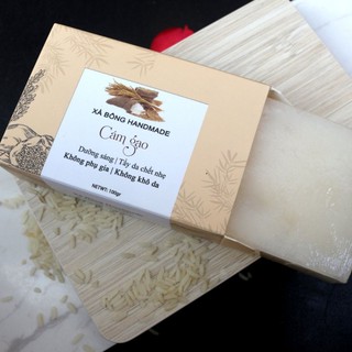  Xà Phòng Handmade - ( Xà Bông Cám Gạo, Nghệ- Mướp Đắng) Thiên Nhiên 100gr