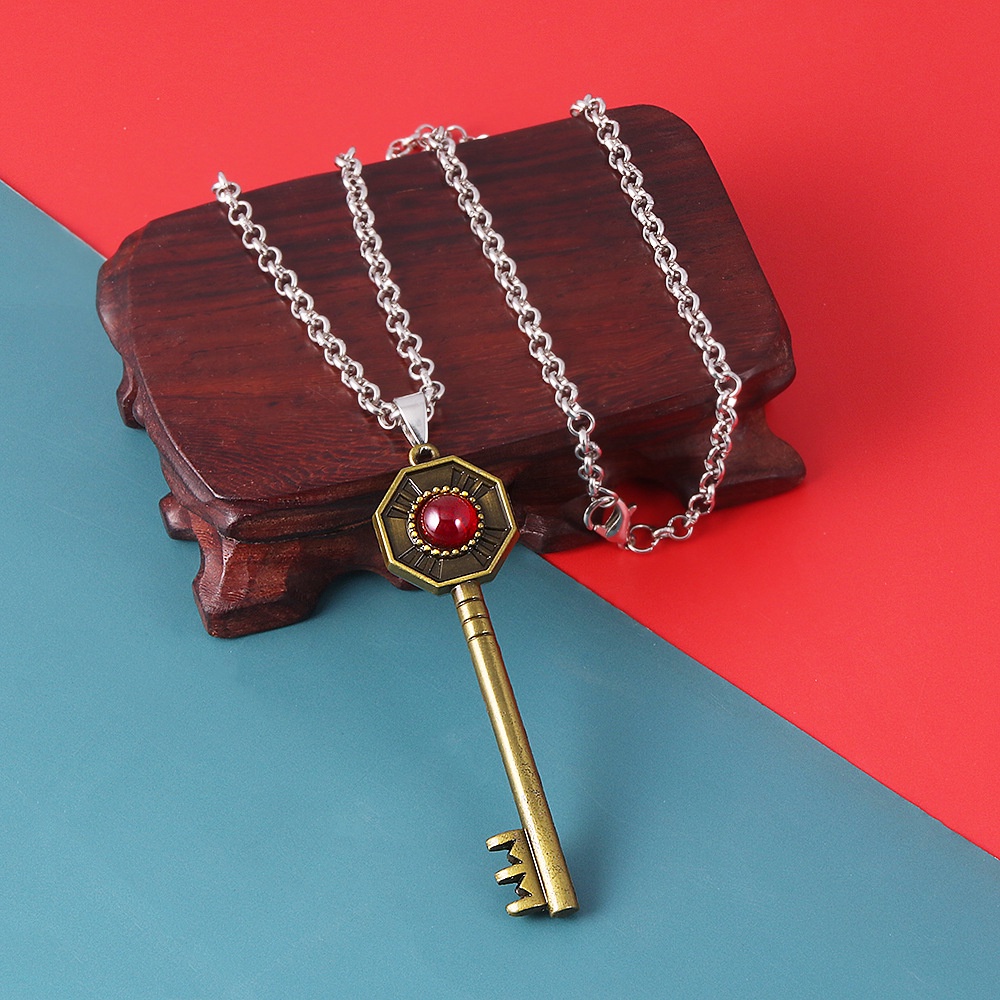 Vòng cổ mặt hình chìa khóa phong cách jojo's bizarre adventure độc đáo