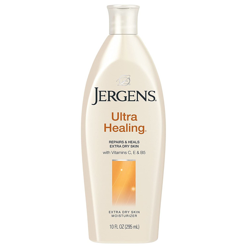 Dưỡng thể dành cho da khô, nứt Jergens Ultra Healing lotion 295ml (Mỹ)