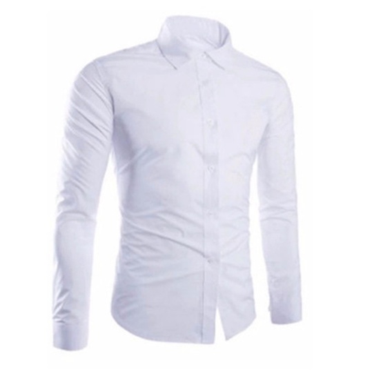 Áo sơ mi nam dài tay nhiều màu vải cotton