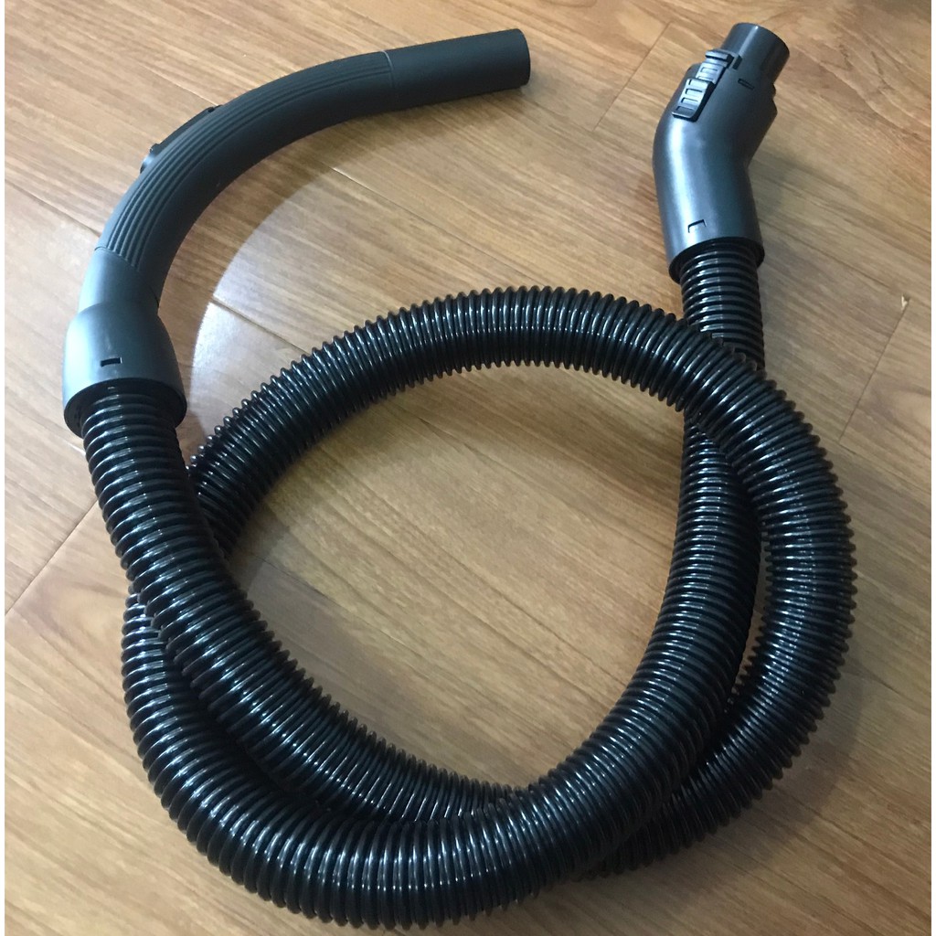 Ống hút bụi gân nhựa 1.5m đường kính 32mm kèm 2 đầu hút - Đầu ống hút cho máy hút bụi