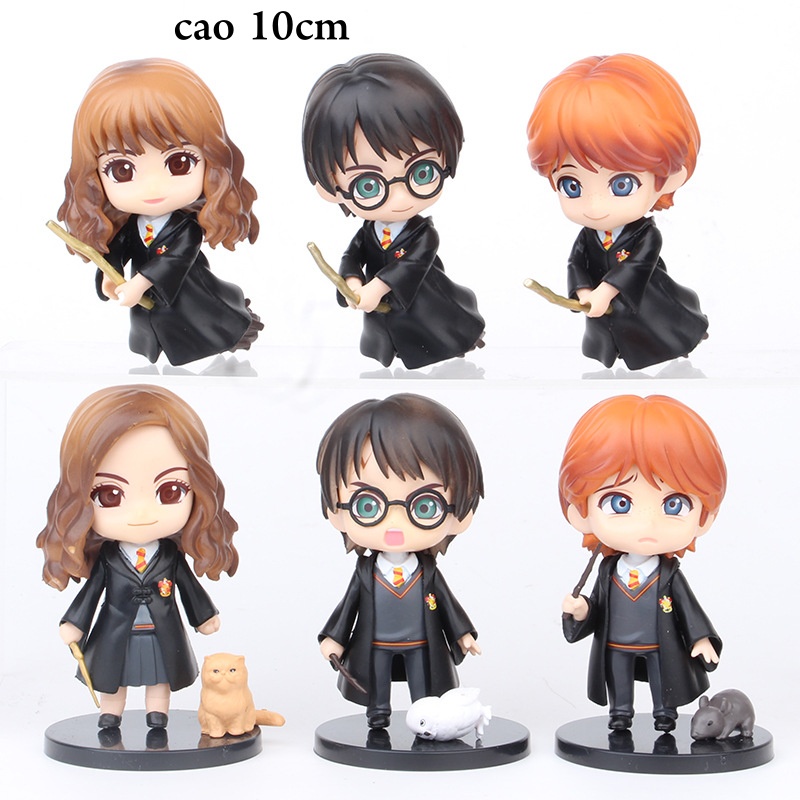 Set 6 nhân vật Harry Potter phong cách Chibi siêu đáng yêu