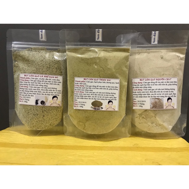 100g BỘT CÁM GẠO CHUẨN LOẠI NHẤT, HANDMADE | BigBuy360 - bigbuy360.vn