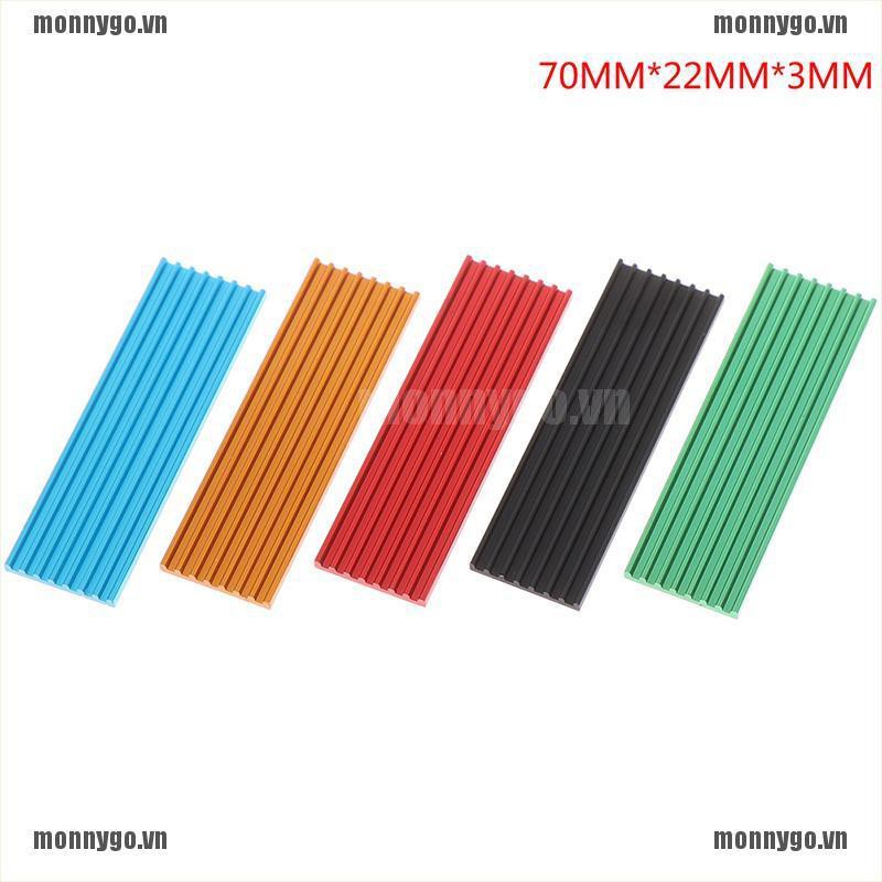 [MON]Aluminum Cooling Heatsink Thermal Pad For N80 Nvme M.2 Ngff 2280 Pci-E