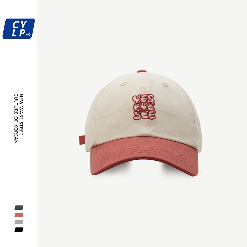 Mũ Lưỡi Trai Mềm Chất Lượng Cao Thêu Chữ Phong Cách Hàn Quốc Cho Nữ