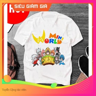 🔥SALE SỐC🔥 (Hot) ⚡ Rẻ vô địch ⚡Áo thun Mini World - áo Hero team đẹp giá rẻ thời trang nam
