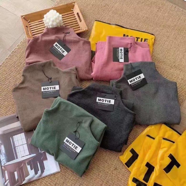 Áo Giữ Nhiệt Xuất Nhật MOTIE (Túi Zip) NỮ ĐẸP DÀNH CHO MÙA ĐÔNG - TP4