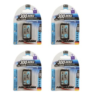 Pin sạc 9V Ansmann 300mAh