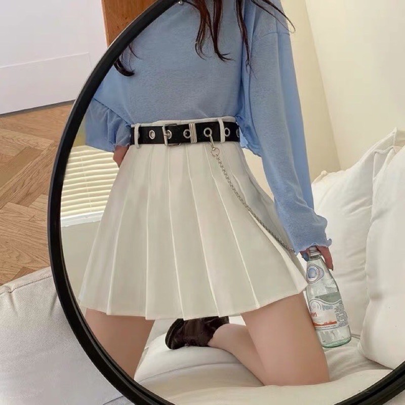 Quần baggy xanh trơn ( ảnh thật )