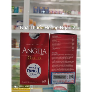 Sâm Angela Gold - Tăng cường sinh lý nữ ( Hàng chính hãng tích điểm 2 tặng 1 )
