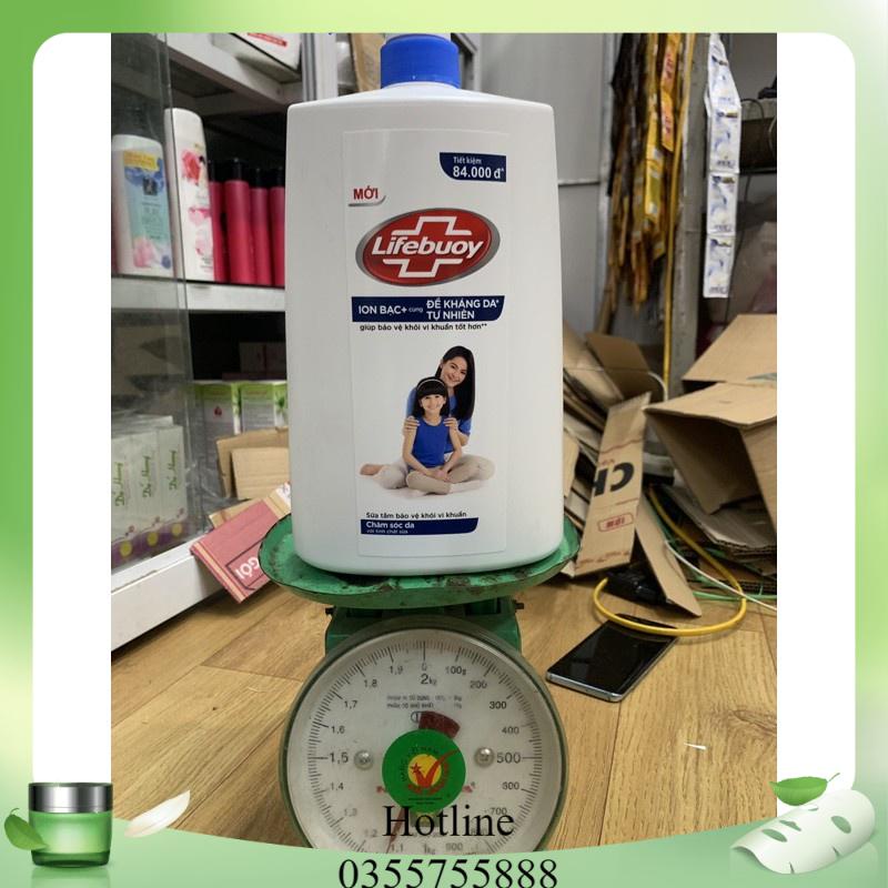 Sữa tắm Lifebuoy 1.1 kg giúp bảo vệ khỏi 99.9% vi khuẩn và ngăn ngừa vi khuẩn lây lan trên da tốt nhất
