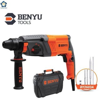 Xả kho máy khoan búa benyu by-2603a- hàng chính hãng mới 100%