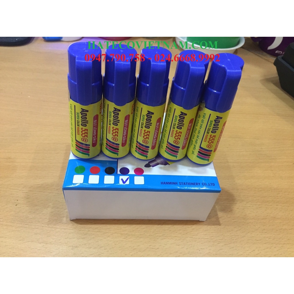 Mực Bút Lông Dầu HS MLD-002 30ml - Mực không xóa được HÀNG CHÍNH HÃNG  555