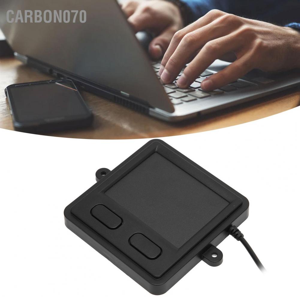 [Hàng HOT] Chuột Trackpad có dâ USB có thể nhúng đa chức năng với 3 phím cho máy tính xách tay văn phòng Thiết bị công nghiệp【Carbon070】