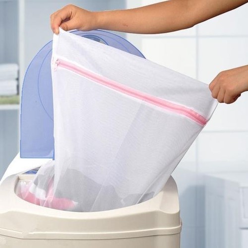 ( lẻ 1 cái) Túi lưới giặt đồ khi giặt máy , túi giặt quần áo các loại lớn 50x60cm