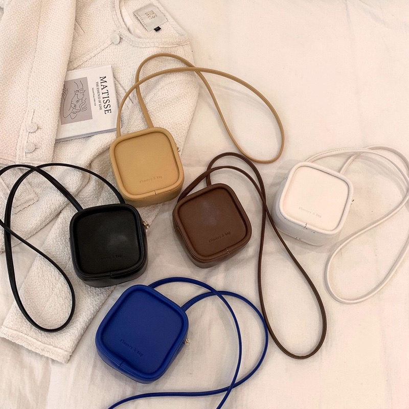 TÚI ĐEO CHÉO MINI HỘP VUÔNG FLOWER