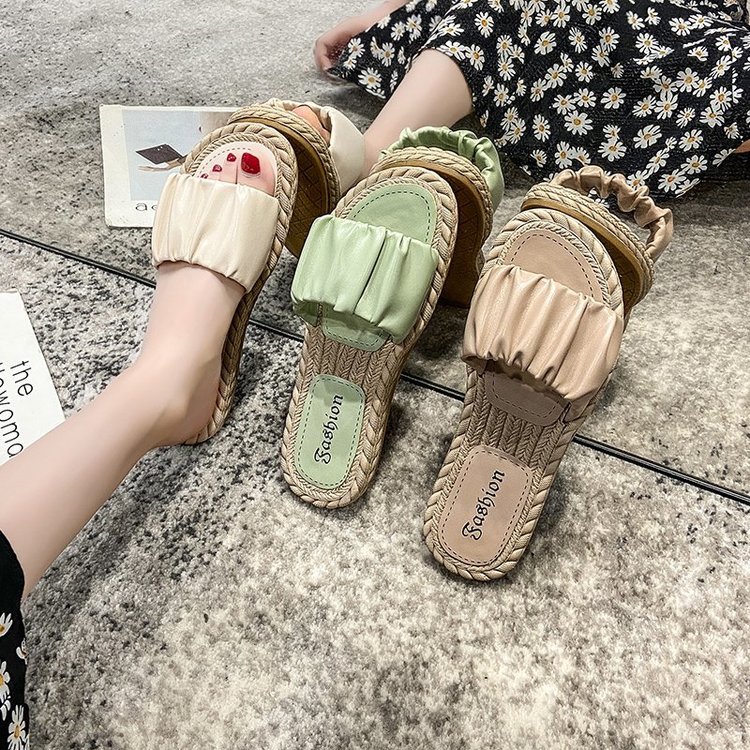 Dép Quai Ngang Đế Thấp Thời Trang Dành Cho Nữ | BigBuy360 - bigbuy360.vn