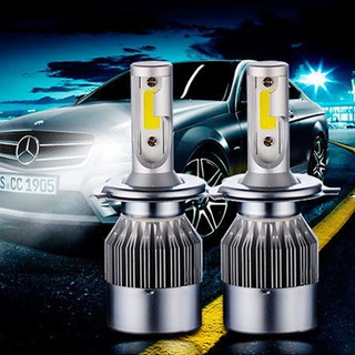 2 Bóng Đèn Led sáng C6 Ôtô H4 55w/5500LM