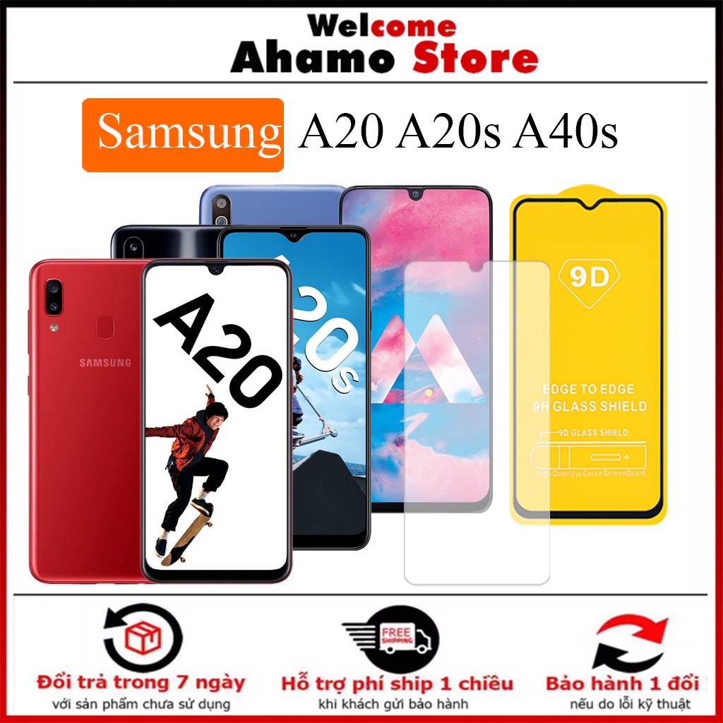 Kính Cường Lực SamSung Galaxy A20 A20s A40s Full màn 9D