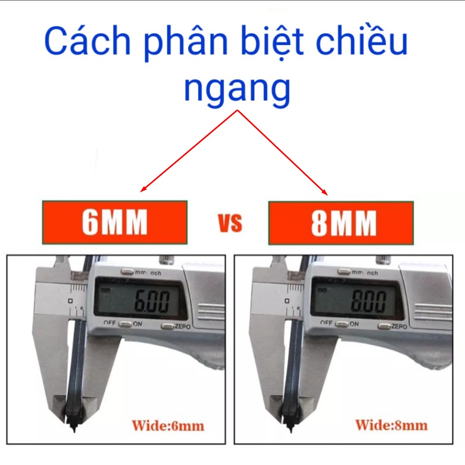 Lưỡi gạt mưa kính Ô tô BOSCH dài 70x0,8cm dùng cho loại thanh gạt có xương