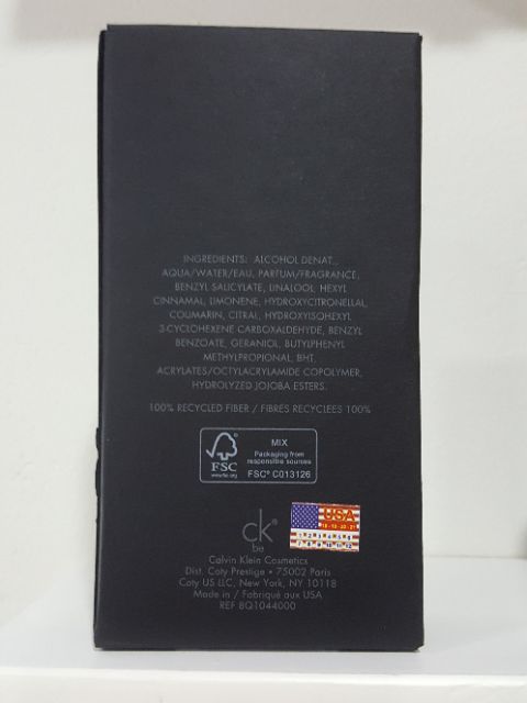 Nước hoa nam Calvin Klein ck be 100ml xách tay mỹ | BigBuy360 - bigbuy360.vn