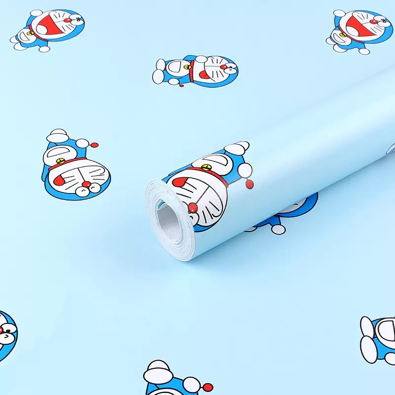 COMBO 5-10 MÉT GIẤY DÁN TƯỜNG - MẪU DOREMON TÍ HON