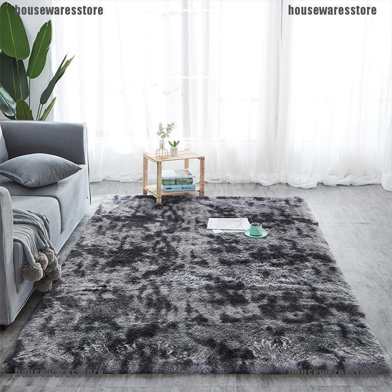 Thảm Lông Nhiều Màu Độc Đáo Trang Trí Phòng Khách