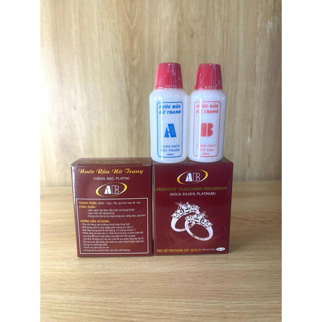 Nước Rửa Trang Sức Dung Dịch Làm Sáng Bóng Trang Sức Như Mới