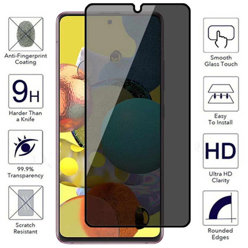 Kính cường lực 9h chống nhìn trộm cho samsung galaxy a40 a50 a70 a71 a80 a90 5g